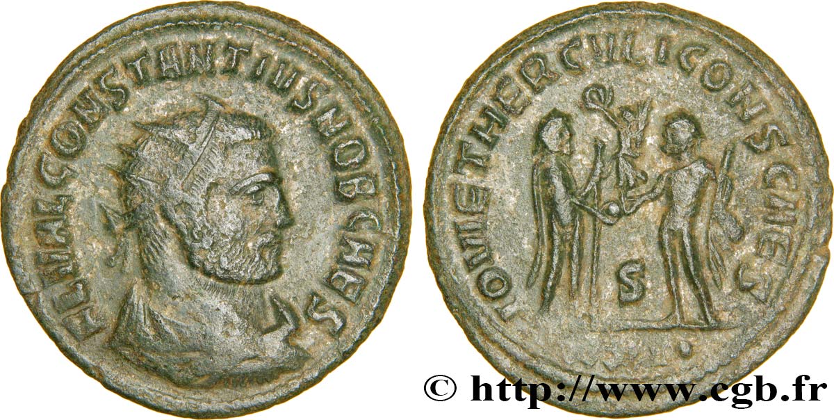 CONSTANTIUS I Aurelianus XF