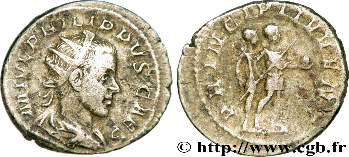 FILIPPO II FIGLIO Antoninien BB