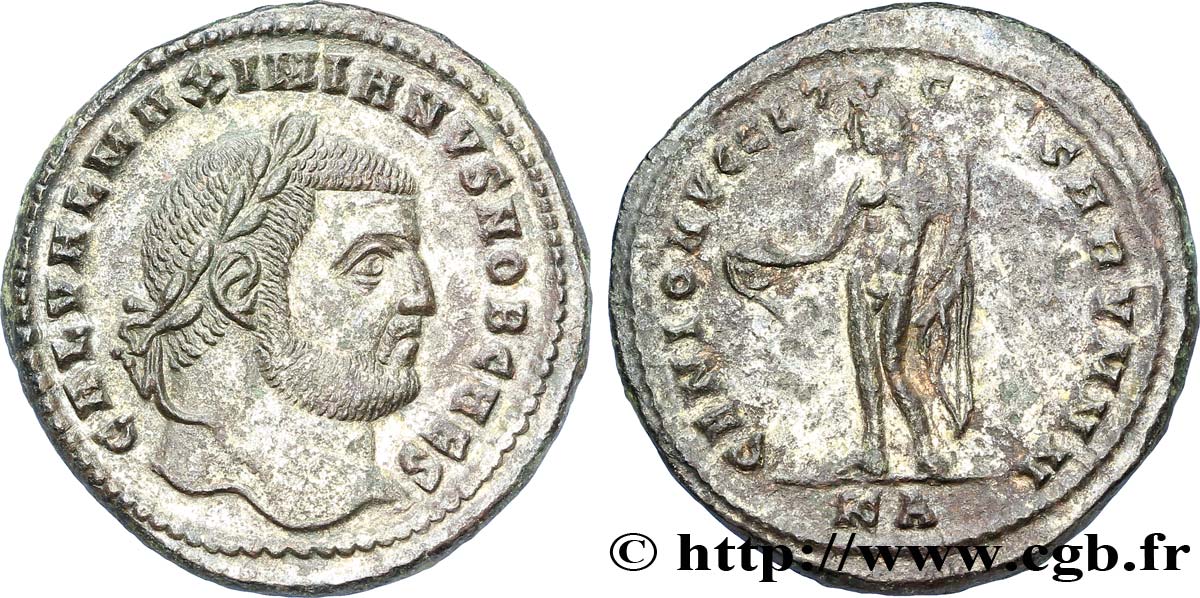 GALERIUS Follis ou nummus MS