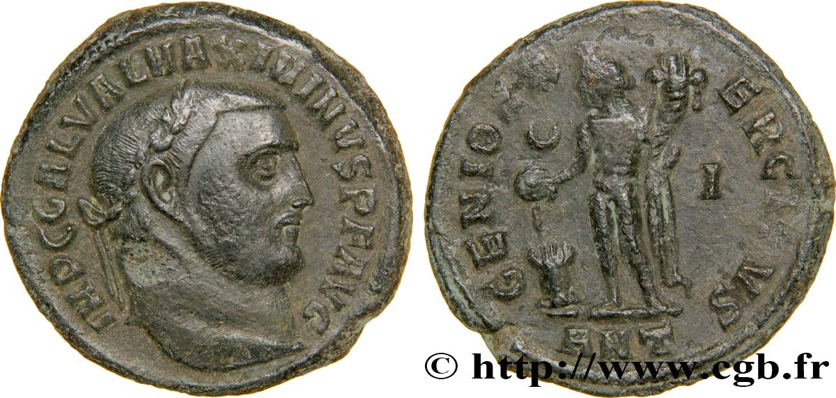 MAXIMINUS II  Follis ou nummus AU/XF