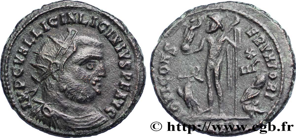 LICINIUS Ier Follis ou nummus TTB+/TTB