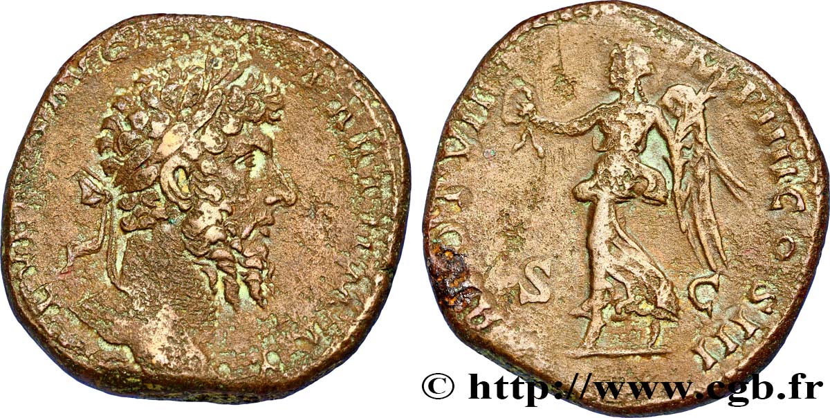 LUCIUS VÉRUS Sesterce TB