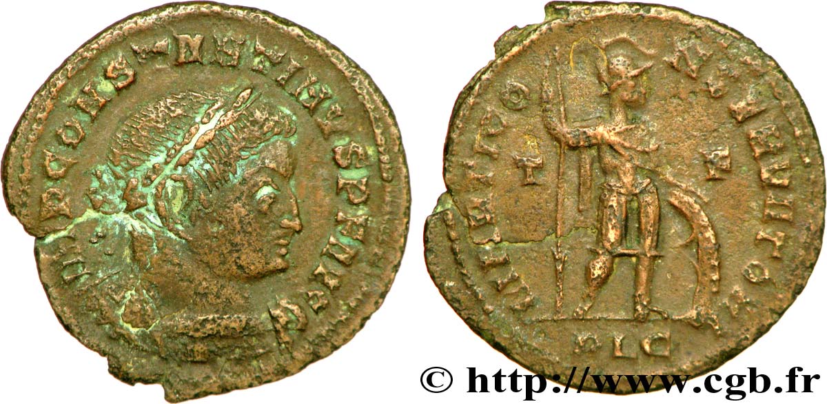 CONSTANTIN Ier LE GRAND Follis ou nummus TB+