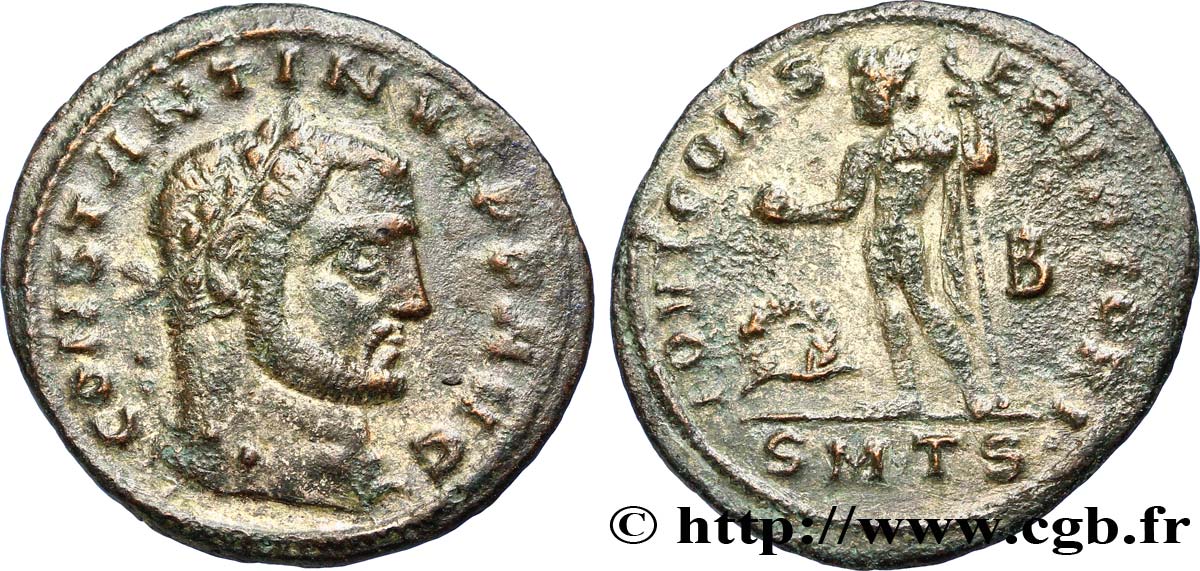 CONSTANTIN Ier LE GRAND Follis ou nummus TTB+