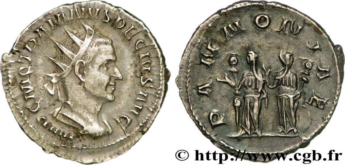 TRAJAN DÈCE Antoninien TTB+