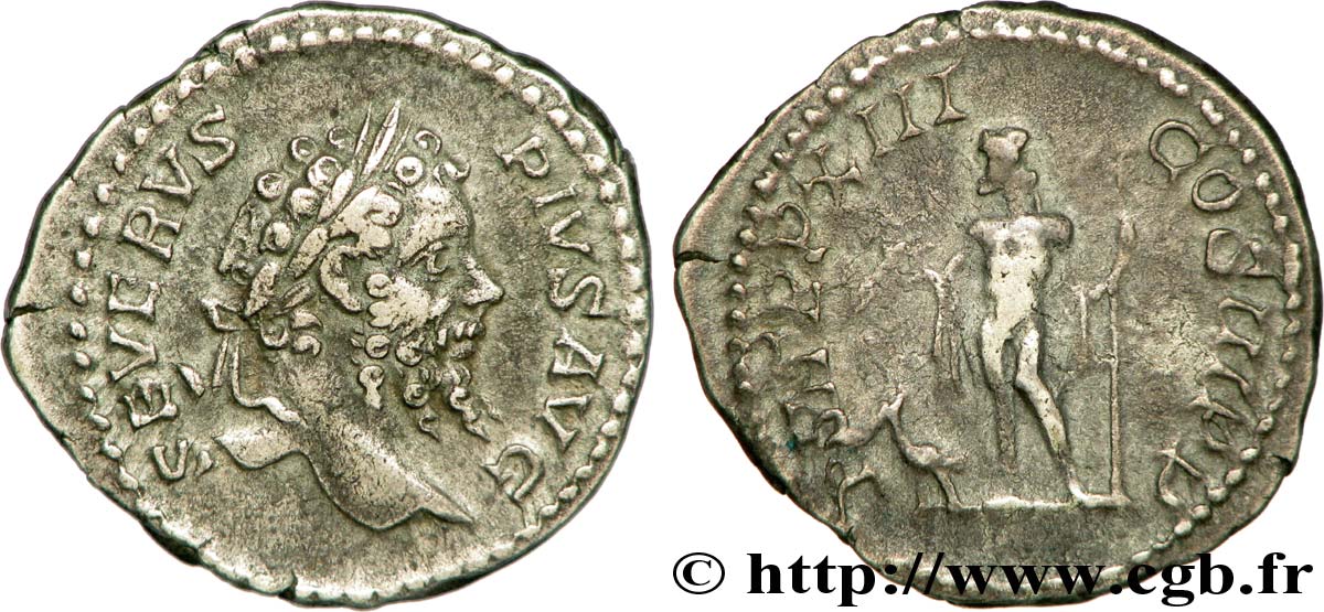 SEPTIMIUS SEVERUS Denier fVZ/fSS