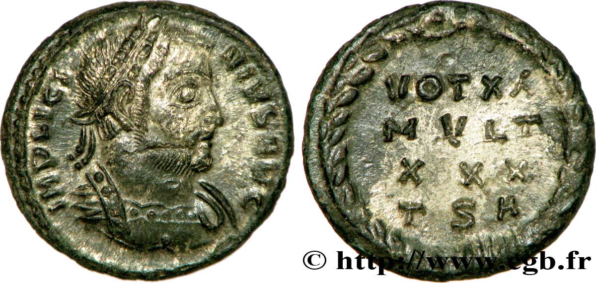 LICINIUS Ier Centenionalis ou nummus SPL