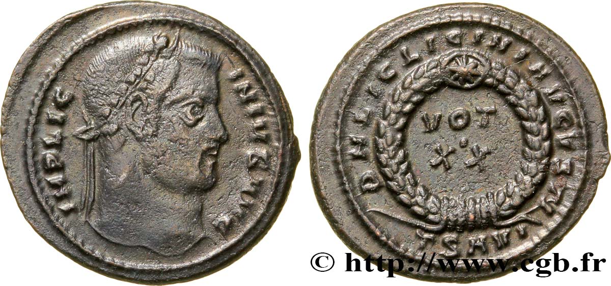 LICINIUS Ier Centenionalis ou nummus SUP