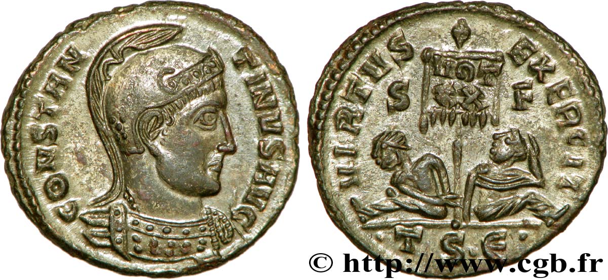 CONSTANTIN Ier LE GRAND Centenionalis ou nummus FDC