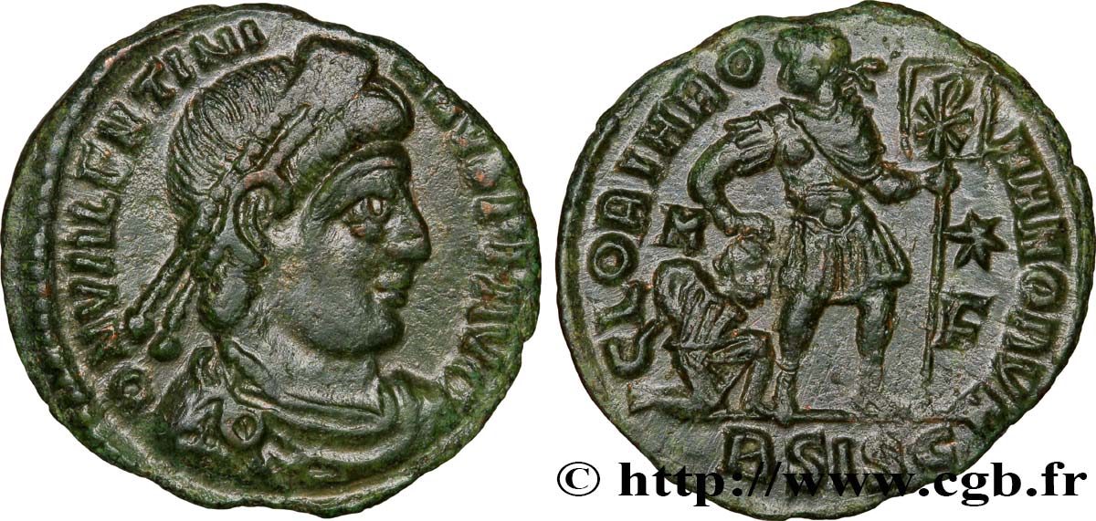 VALENTINIANUS I Nummus, (PB, Æ 3) fST