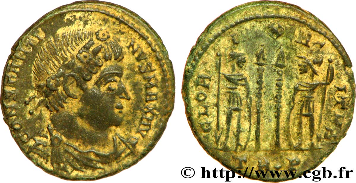 CONSTANTINE I THE GREAT Centenionalis ou nummus XF