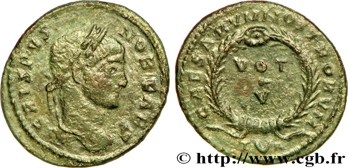 CRISPUS Centenionalis ou nummus SPL