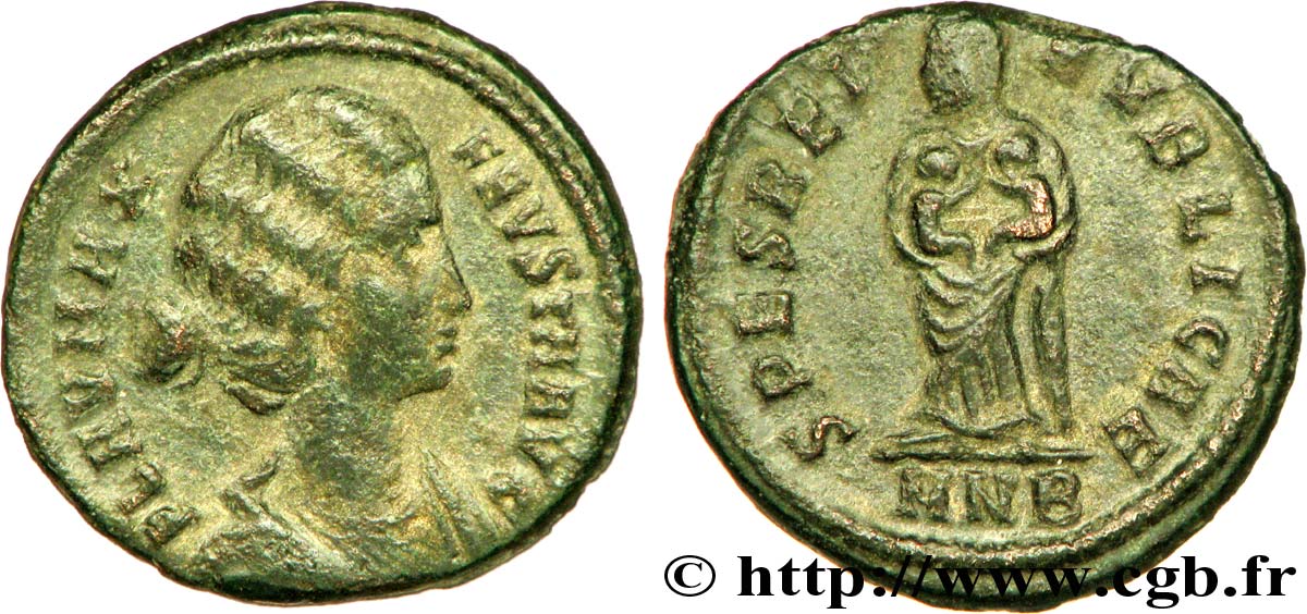 FAUSTA Centenionalis ou nummus TTB/TTB+