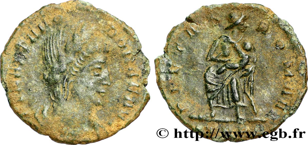 THÉODORA Centenionalis ou nummus TTB+