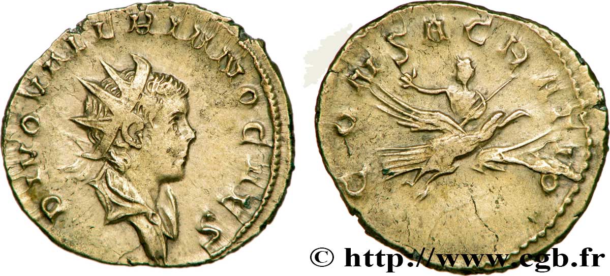 VALERIAN II Antoninien AU/XF