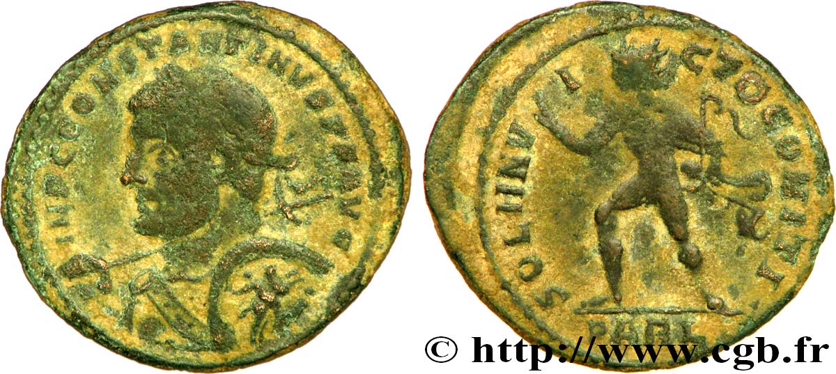 CONSTANTIN Ier LE GRAND Follis ou nummus TB+