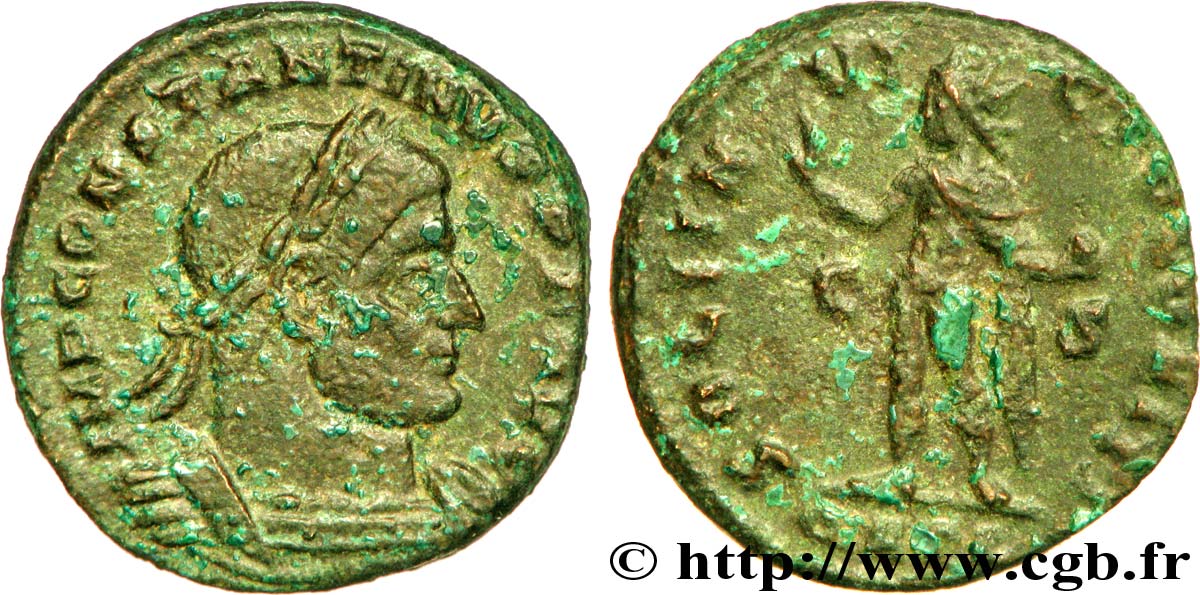 CONSTANTIN Ier LE GRAND Follis ou nummus TTB+