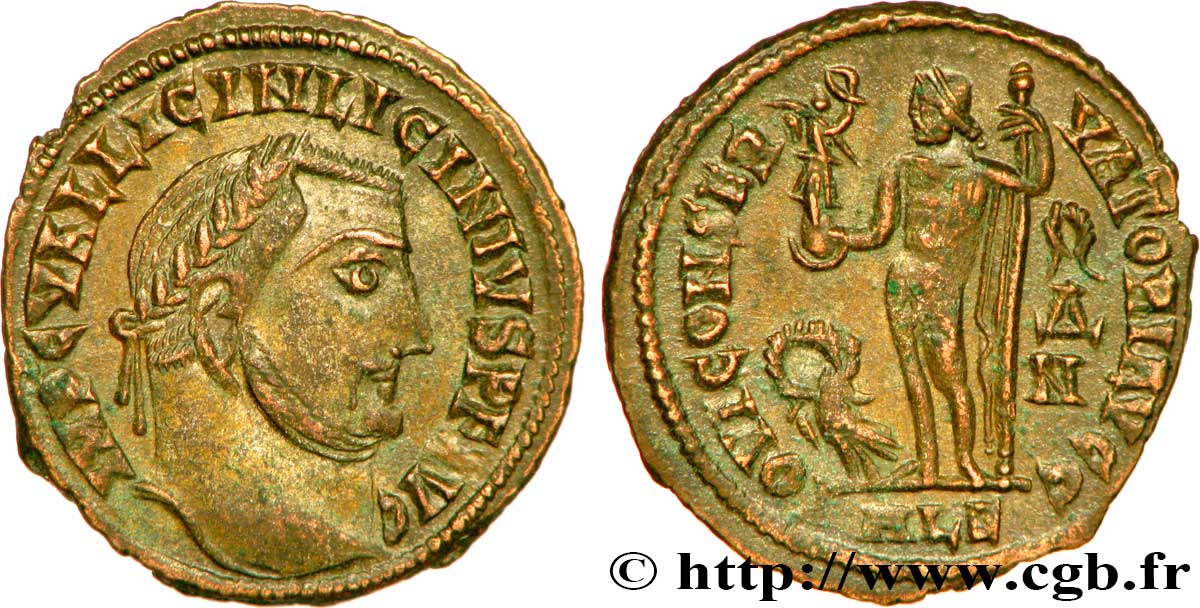 LICINIUS Ier Follis ou nummus SPL