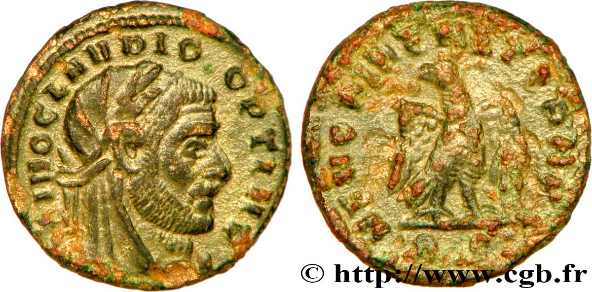CLAUDIUS II GOTHICUS Demi-follis ou demi-nummus AU/XF