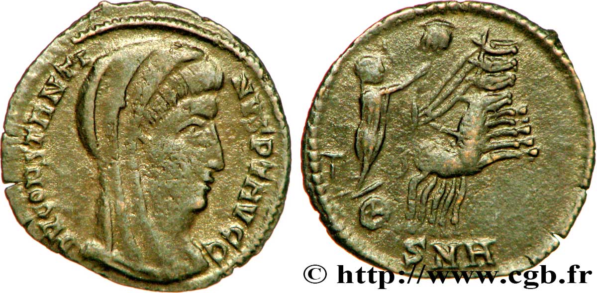 CONSTANTIN Ier LE GRAND Centenionalis ou nummus SUP