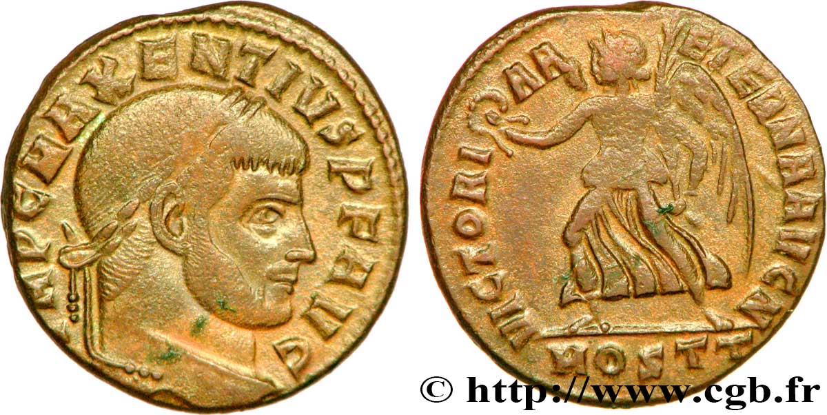 MAJENCIO Follis ou nummus MBC+