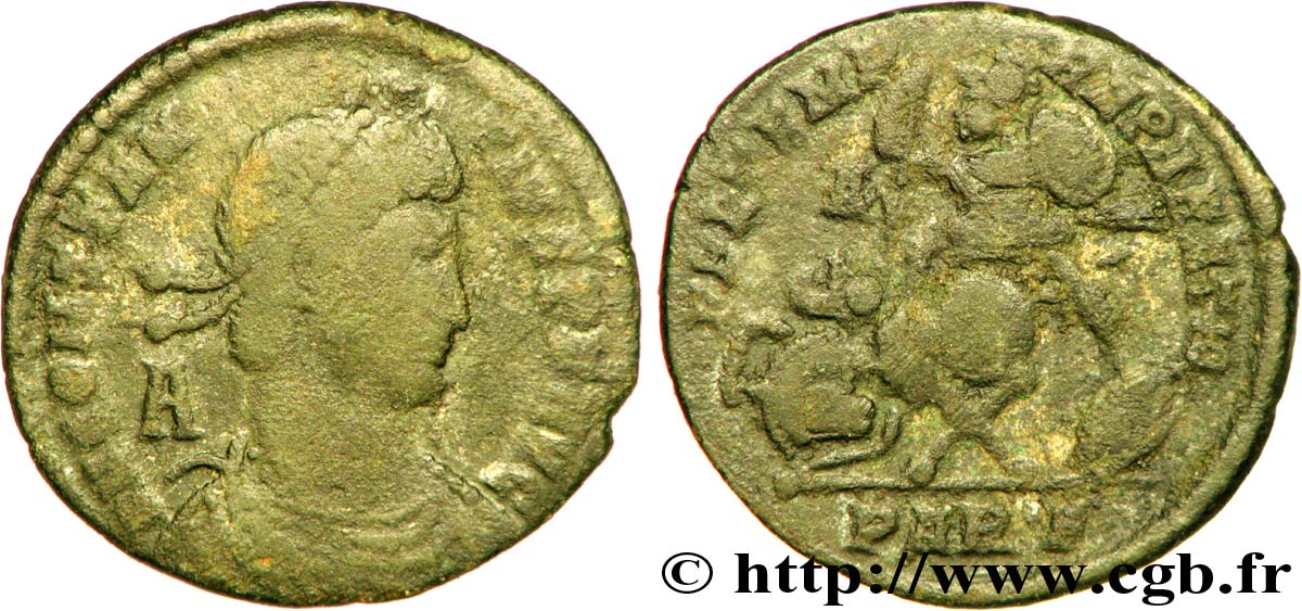 CONSTANCE II Maiorina, (MB, Æ 2) TB+
