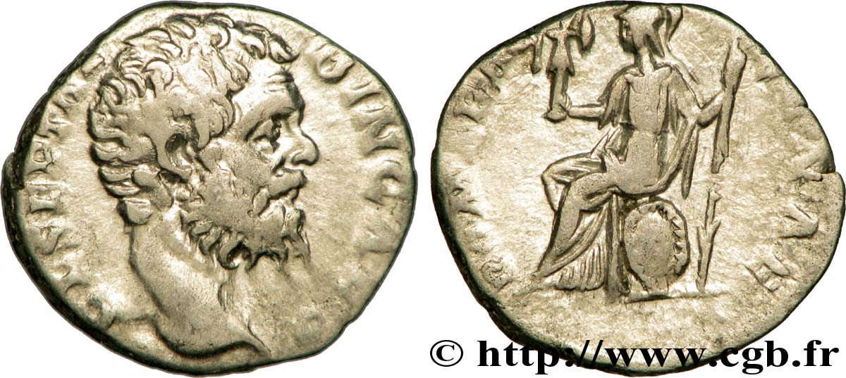 CLODIUS ALBINUS Denier TTB/TB+