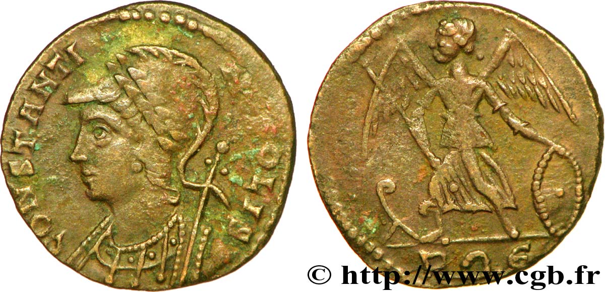 CONSTANTINOPLE Centenionalis ou nummus TTB