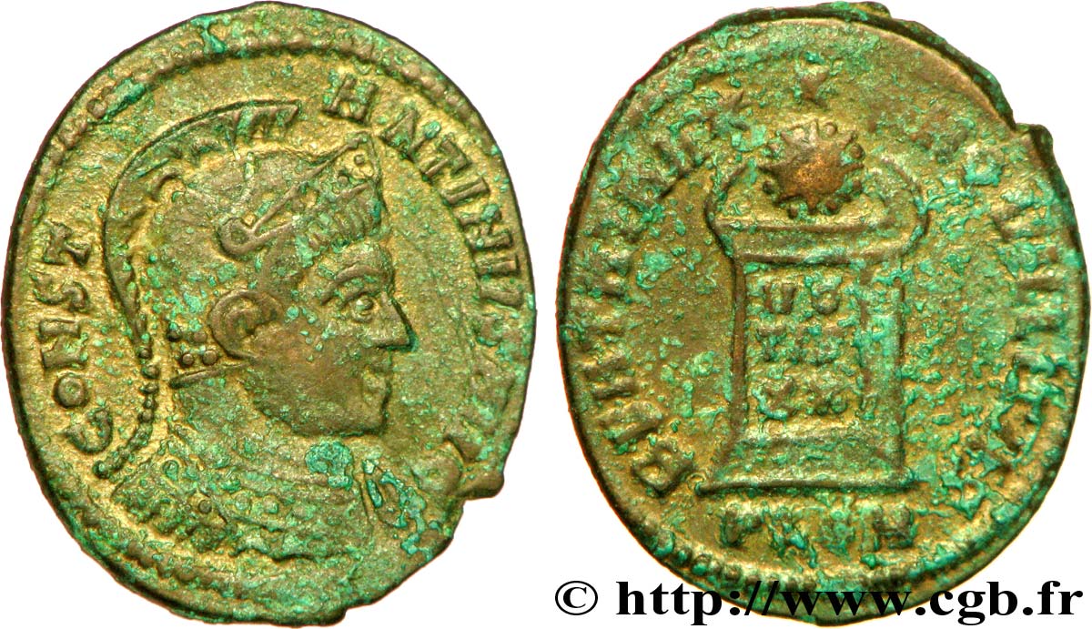 CONSTANTIN Ier LE GRAND Centenionalis ou nummus TB+