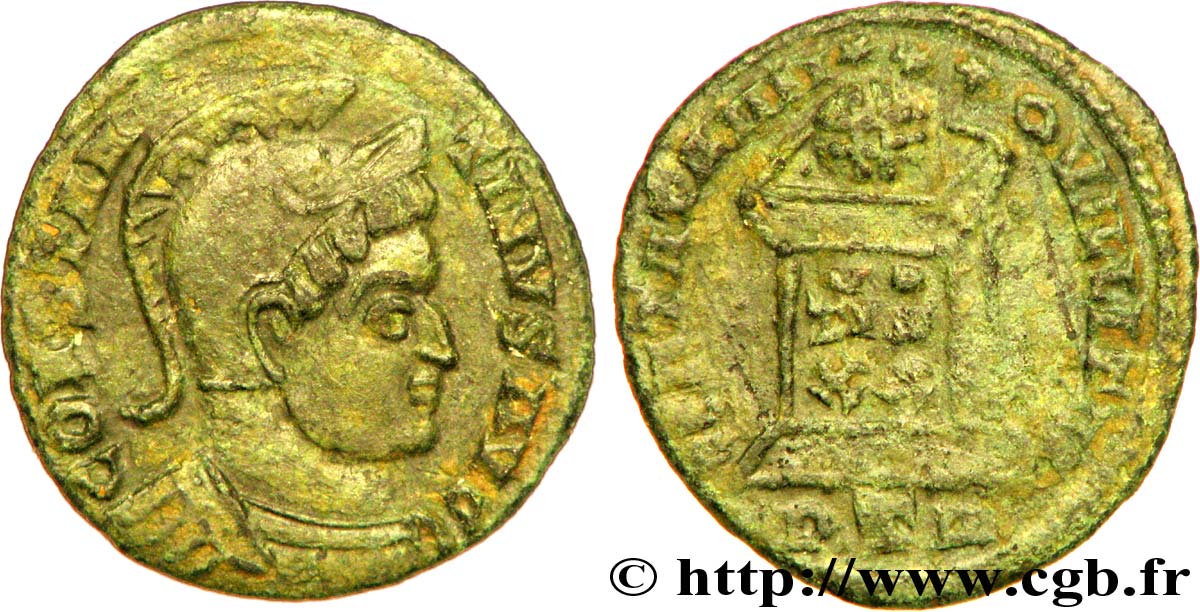 CONSTANTINO I EL MAGNO Centenionalis ou nummus MBC/BC+