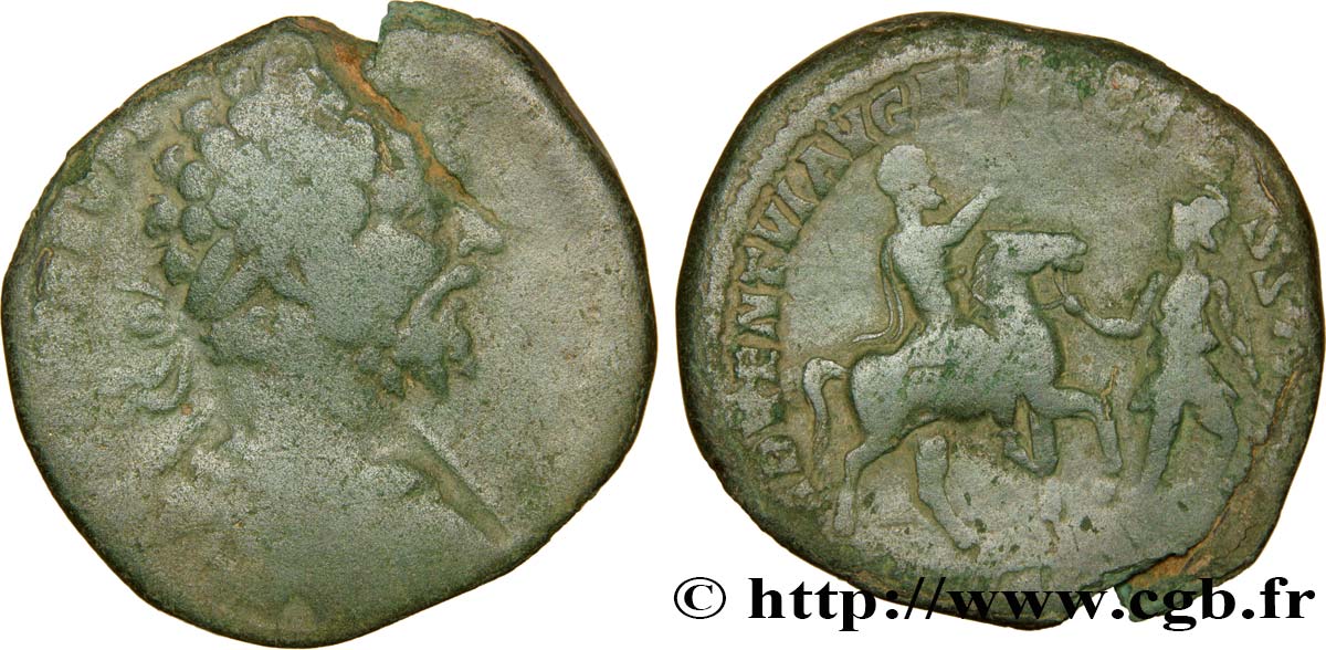 SETTIMIO SEVERO Sesterce MB