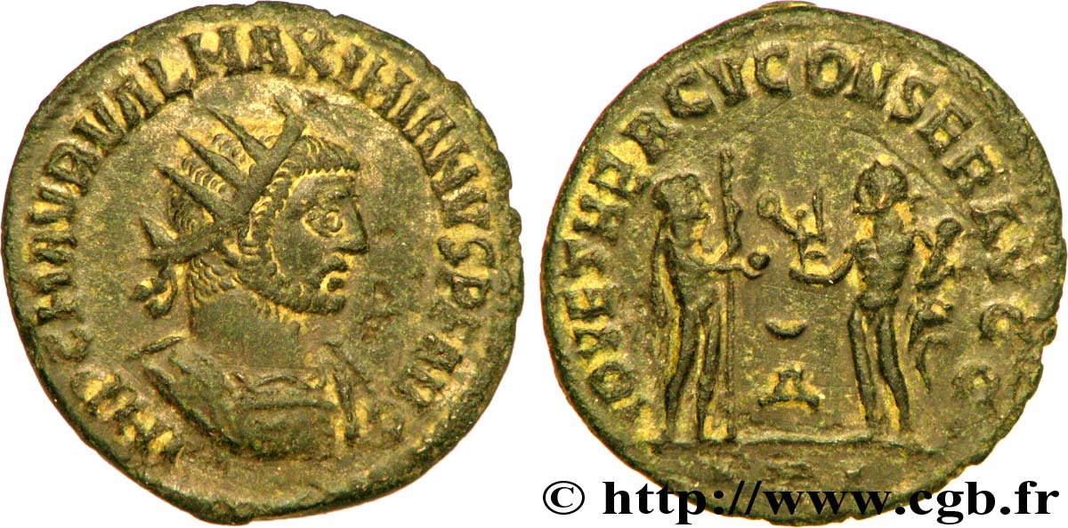 MAXIMIEN HERCULE Aurelianus TTB