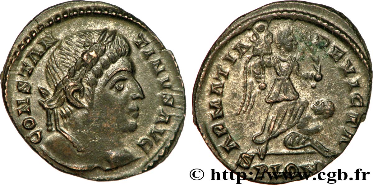 CONSTANTIN Ier LE GRAND Centenionalis ou nummus FDC