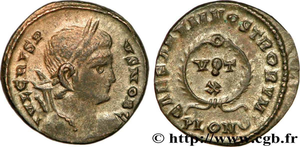 CRISPUS Centenionalis ou nummus SPL