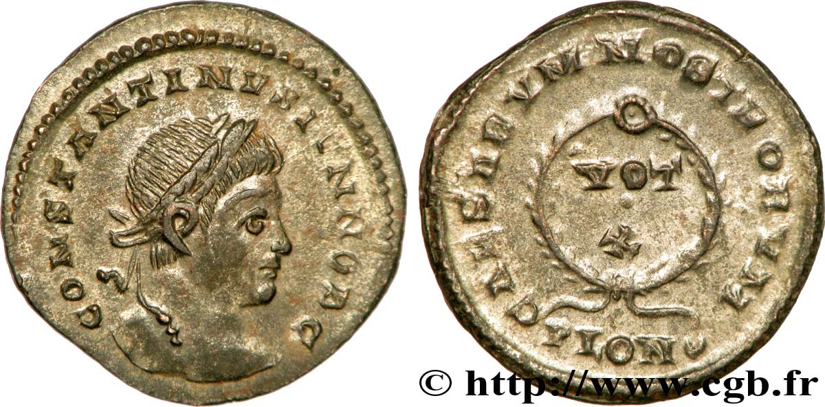 CONSTANTIN II Centenionalis ou nummus FDC