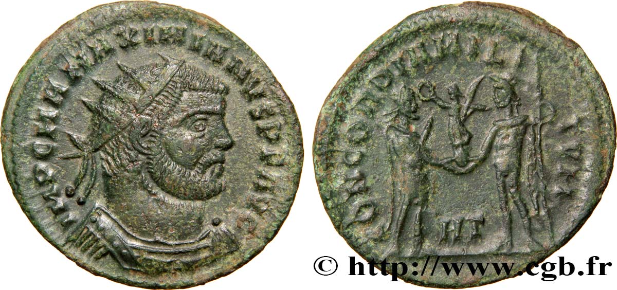 MAXIMIANUS HERCULIUS Pseudo ou néo-aurelianus AU