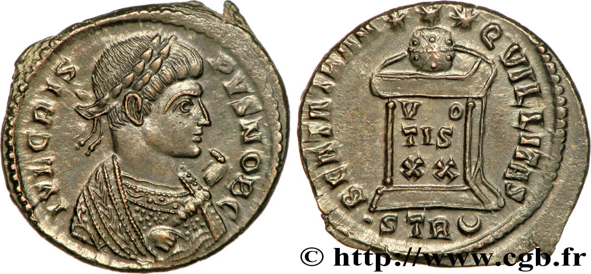 CRISPUS Centenionalis ou nummus FDC