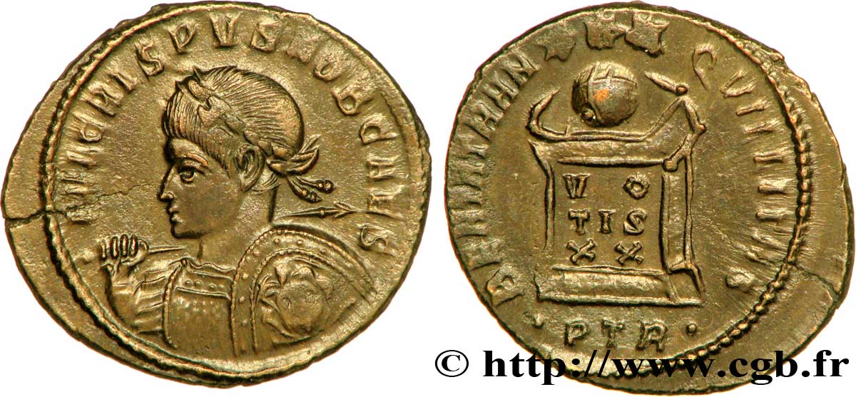 CRISPUS Centenionalis ou nummus SUP