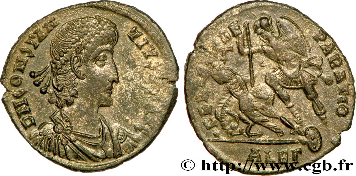 CONSTANTIUS II Maiorina, (MB, Æ 2) MS