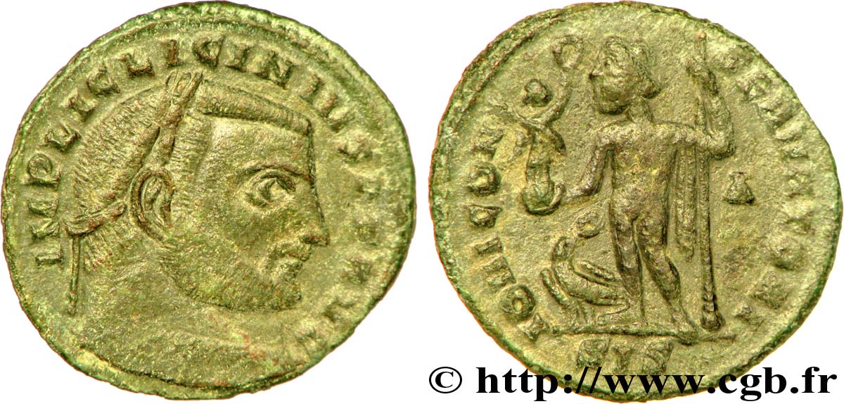 LICINIUS Ier Follis ou nummus TTB