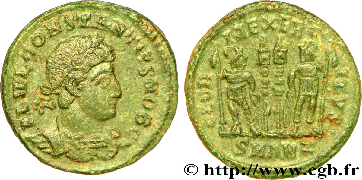 CONSTANCE II Centenionalis ou nummus SUP