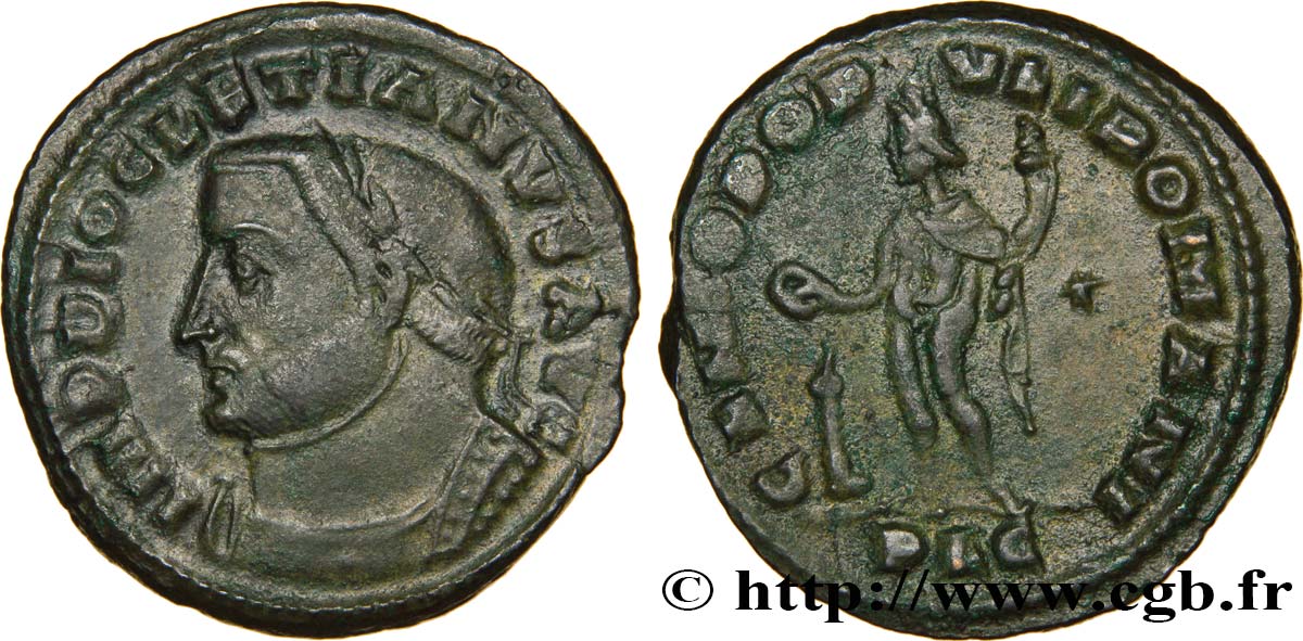 DIOCLÉTIEN Follis ou nummus TTB