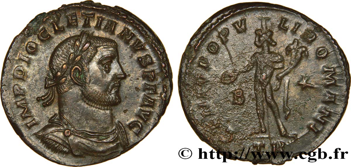 DIOCLÉTIEN Follis ou nummus SUP/TTB+