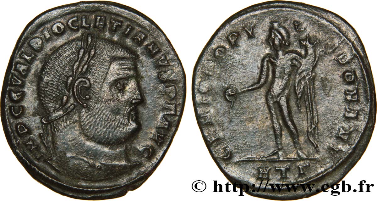 DIOCLÉTIEN Follis ou nummus TTB+