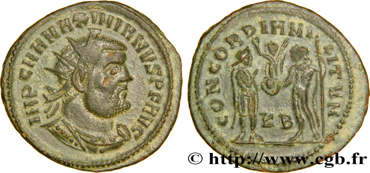 MAXIMIANUS HERCULIUS Pseudo ou néo-aurelianus AU