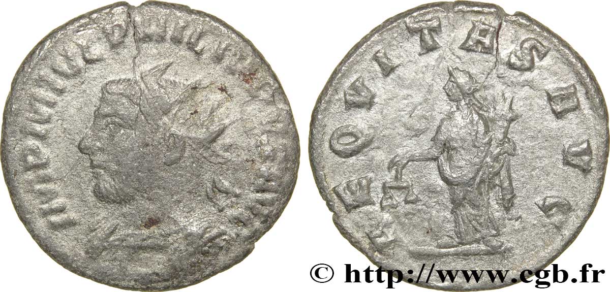 PHILIPPUS II Antoninien fSS/SS