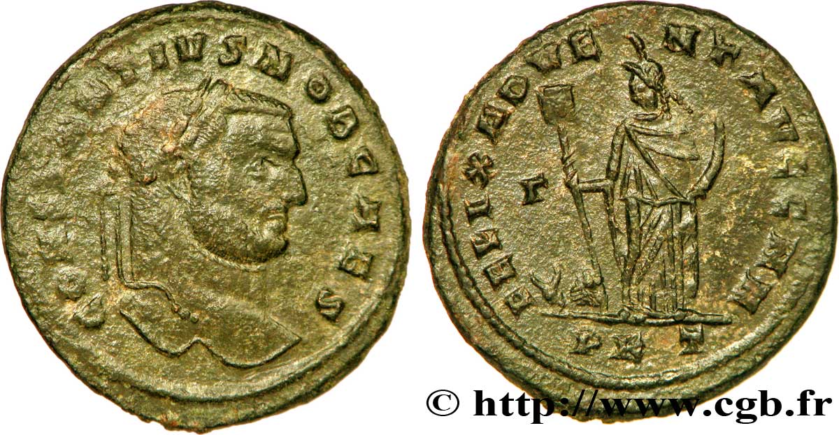 CONSTANCE Ier CHLORE Follis ou nummus TTB/TTB+