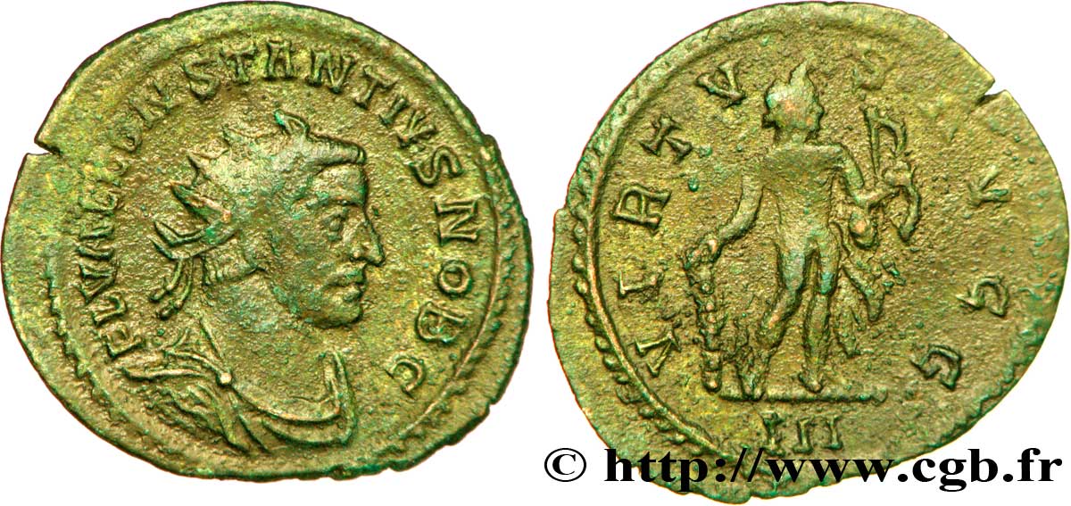 CONSTANCE Ier CHLORE Aurelianus TTB+