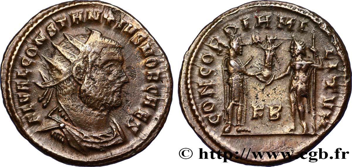 CONSTANTIUS I Pseudo ou néo-aurelianus fVZ