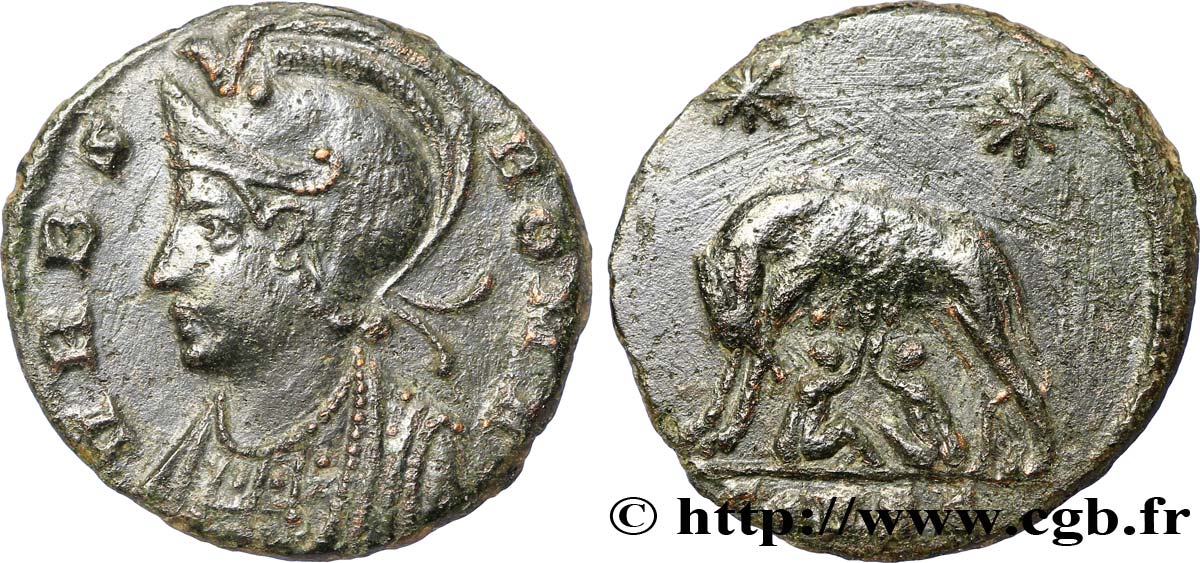 ROME Centenionalis ou nummus TTB+